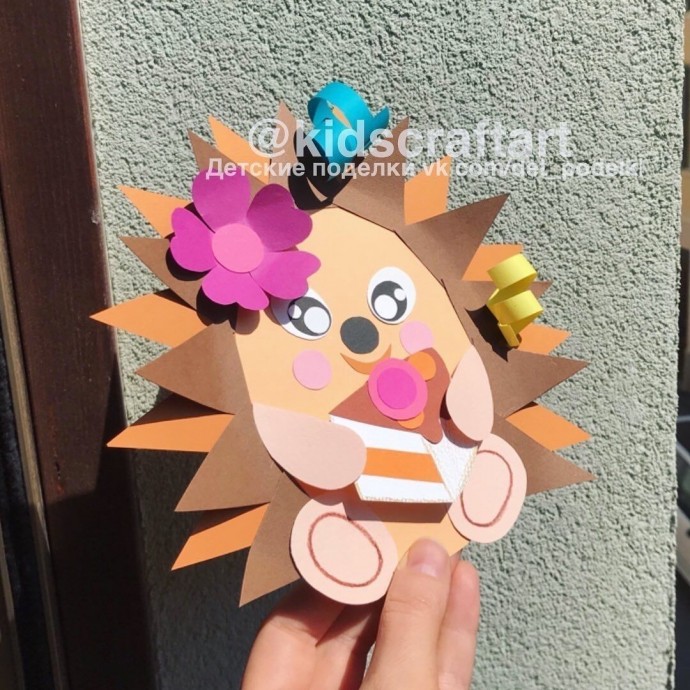 Ёжик с тортиком Ёжик с тортиком