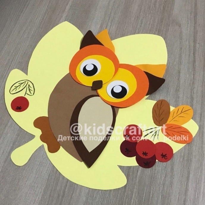 ​Мудрая осенняя сова