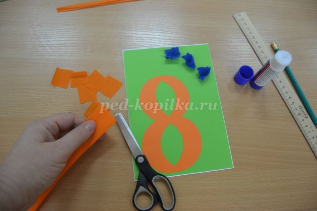 ​Подарок мамочке на 8 марта детскими руками: мастер-класс, часть 3