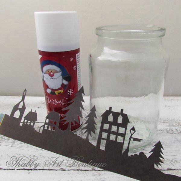 Зимний подсвечник