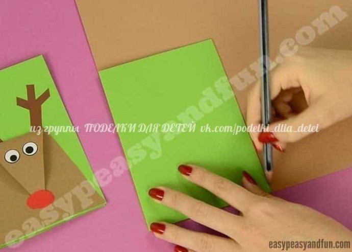 Забавный олень