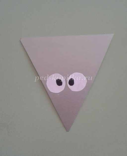 Мышка из картона и ниток Мышка из картона и ниток