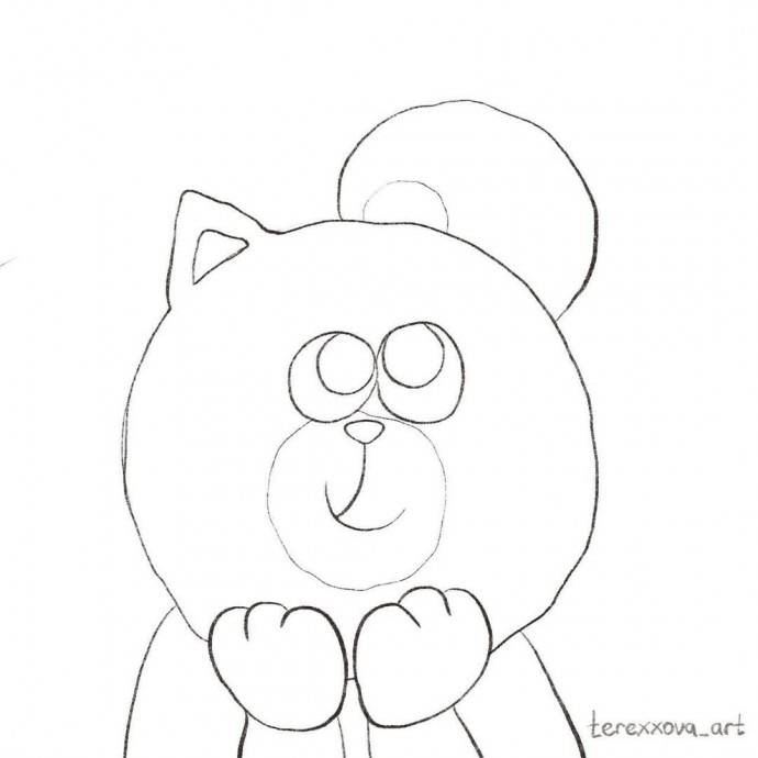 Котенок на голове у кошки Котенок на голове у кошки