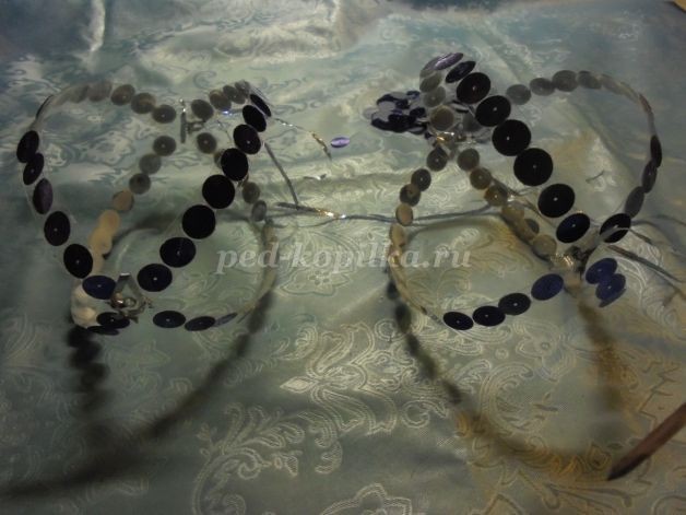 Ёлочный шар из пластиковой бутылки: часть 2