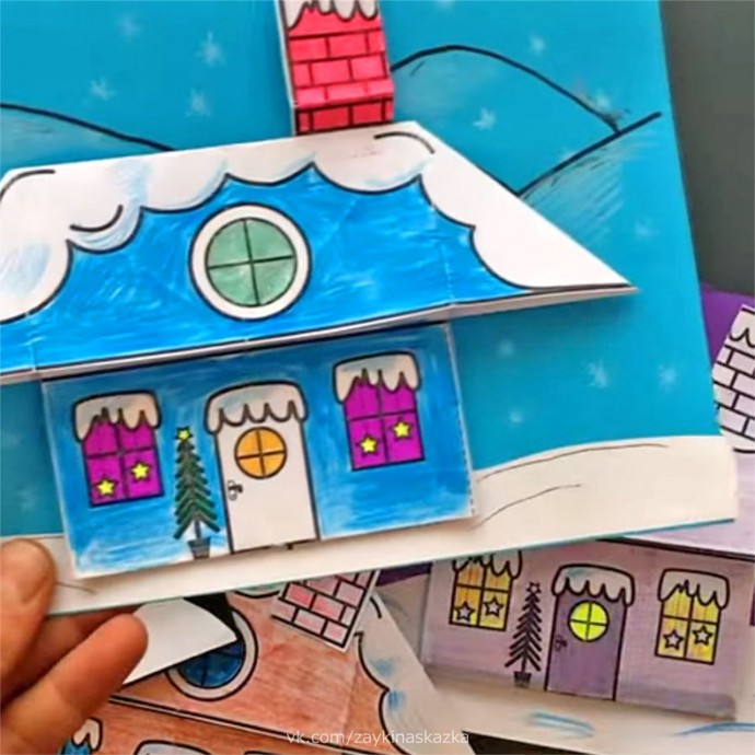 Зимний домик Зимний домик