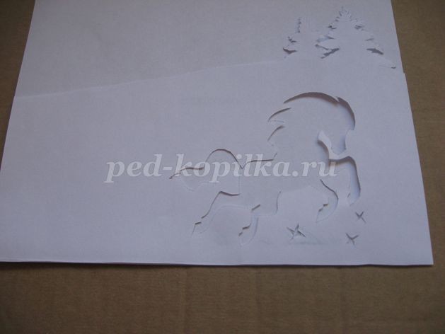 Мастер-класс по рисованию: набрызг многослойный "Волшебница зима", часть 1