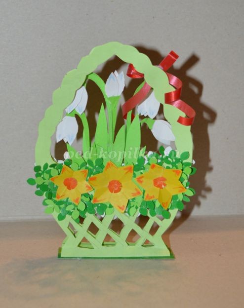 ​Открытка для мамы: часть 3