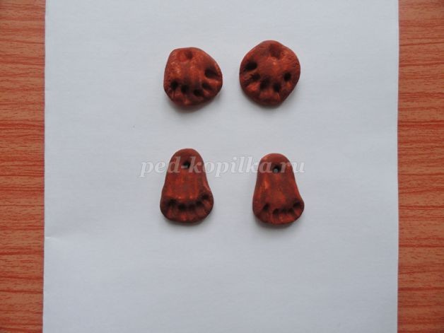 ​Тестопластика: обезьянка, часть 3