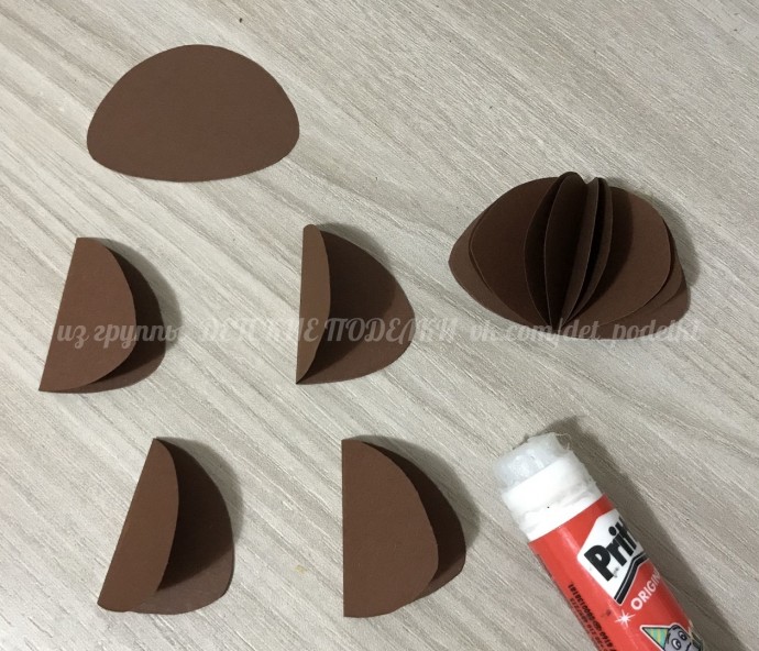 Аппликация с грибочками