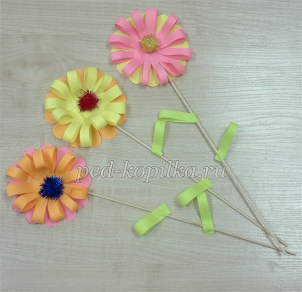 Цветы из бумаги Цветы из бумаги