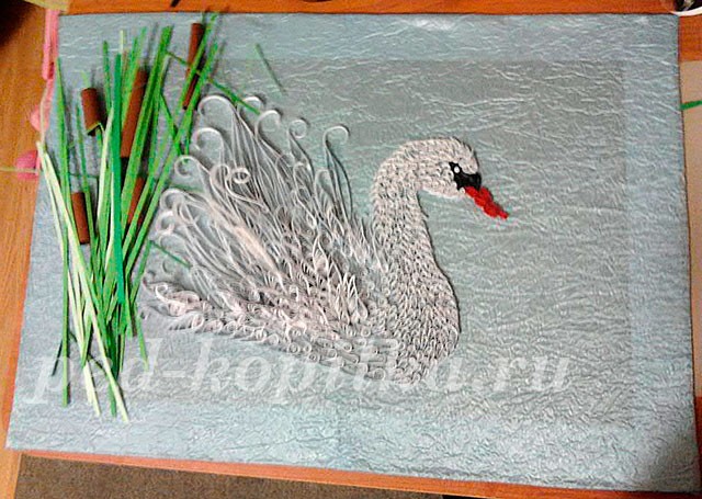 Квиллинг "Лебедь"