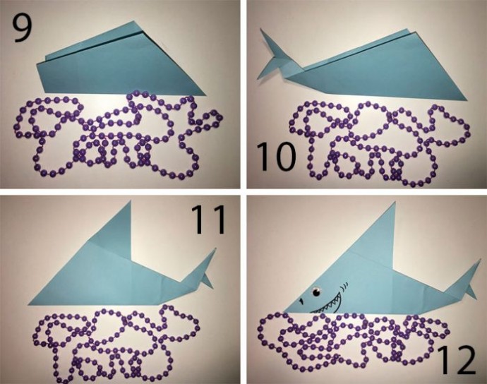 Оригами акула