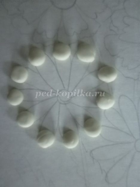 Пластилинография "Цветочки": часть 3 Пластилинография "Цветочки": часть 3