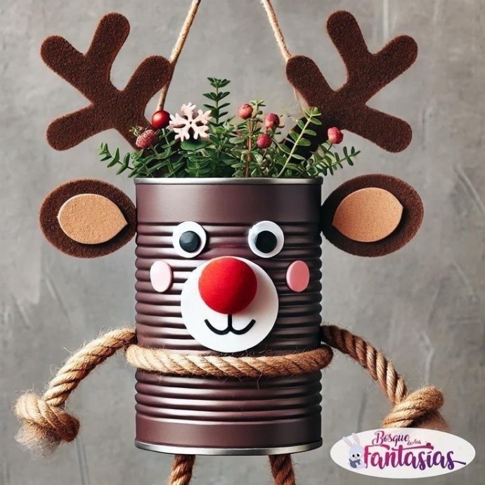 Поделки на основе банок-жестянок