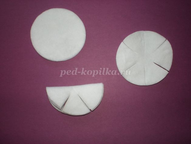 Весенняя аппликация: часть 1