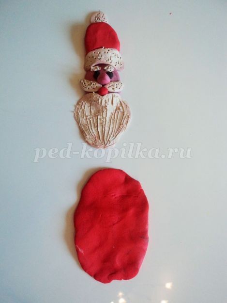 Дед Мороз из пластилина: часть 3 Дед Мороз из пластилина: часть 3