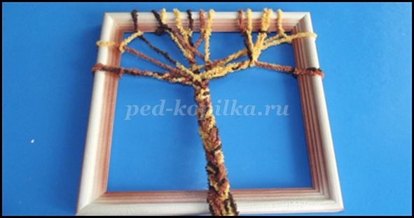 Дерево на раме: мастер-класс