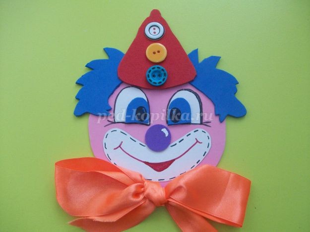 Мастерим с детьми клоунов: часть 3