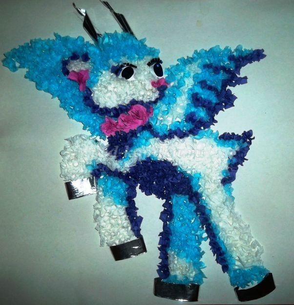 ​Коза в технике торцевания: часть 3