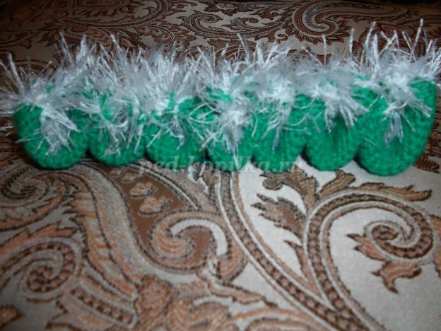 ​Новогодняя елочка крючком: часть 2