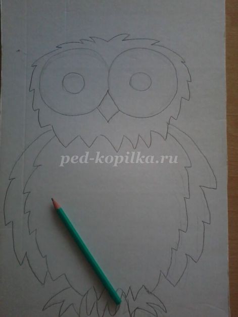 ​Совушка-сова из крылатки клёна: часть 1