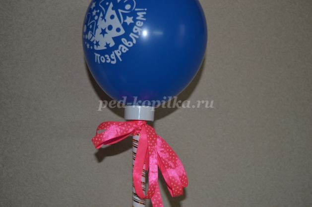 ​Топиарий цветочный на воздушном шарике: часть 3