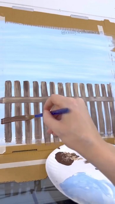 ​Три кота на заборе