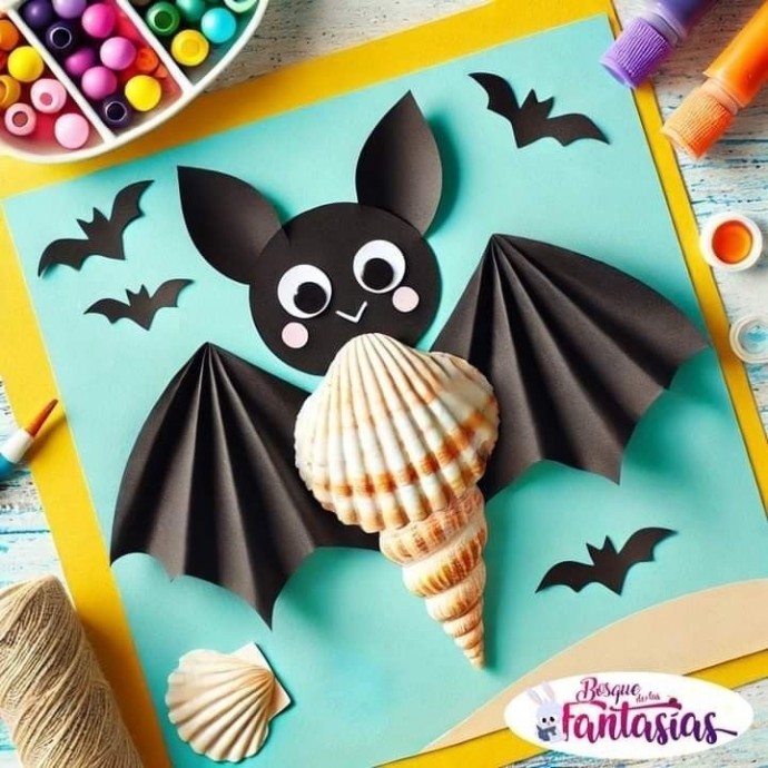 Аппликации зверушек с ракушками Аппликации зверушек с ракушками