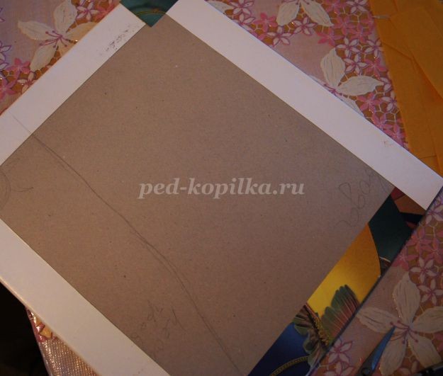 Действующая миниатюра "Весенний пейзаж": мастер-класс, часть 3