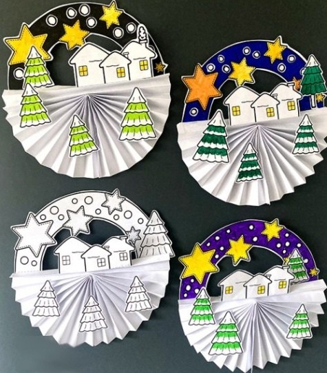 Звёздная ночь над деревней Звёздная ночь над деревней