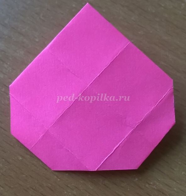 Пасхальная открытка в технике оригами: часть 1