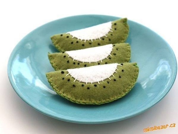 Фрукты из фетра