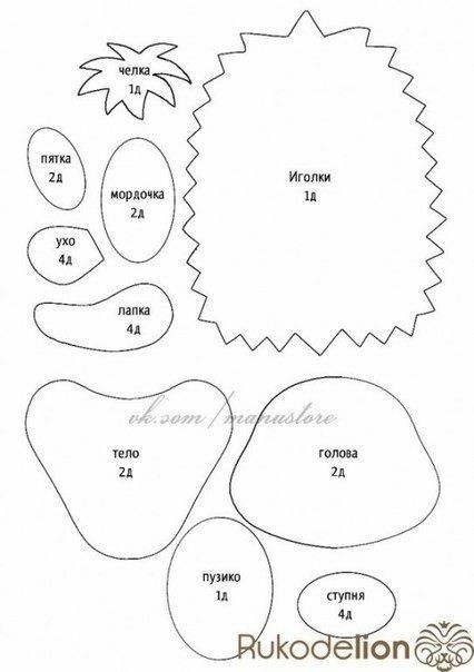 ​Игрушечки из фетра