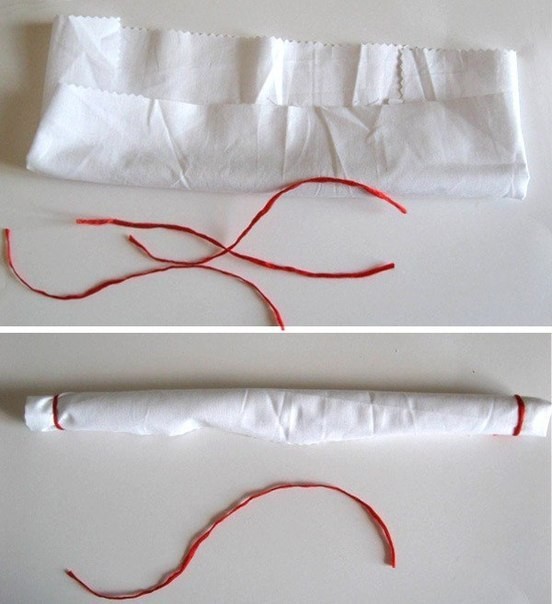 Куколки из лоскутов ткани