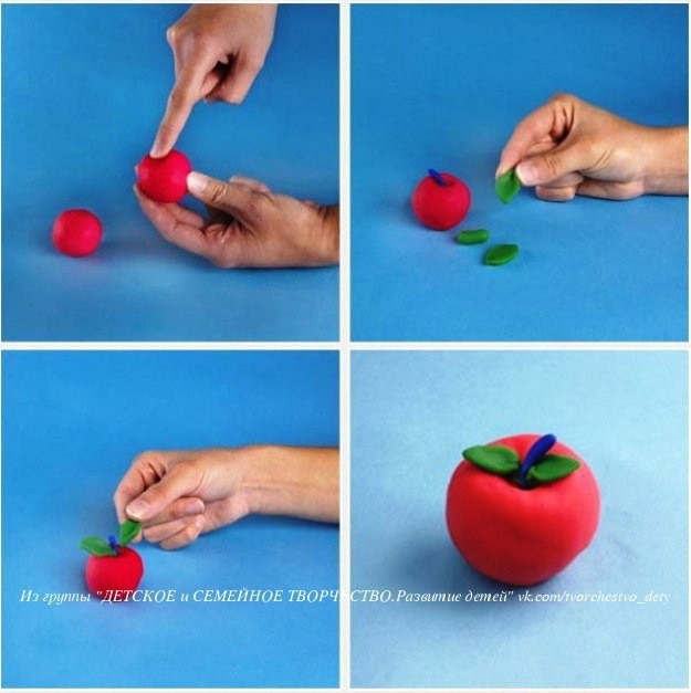 Лепим продукты и посуду Лепим продукты и посуду