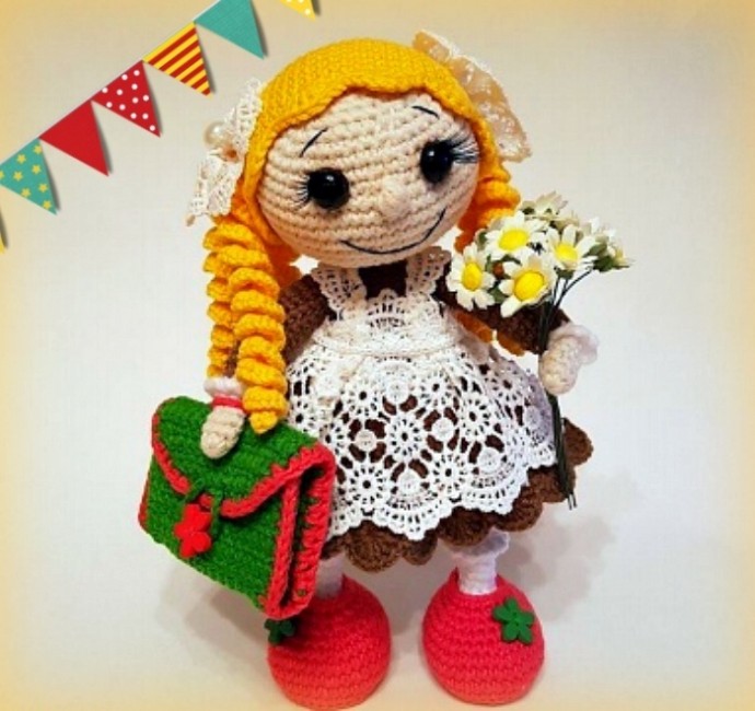 Школьница крючком