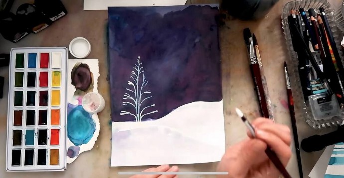 Снежный февраль