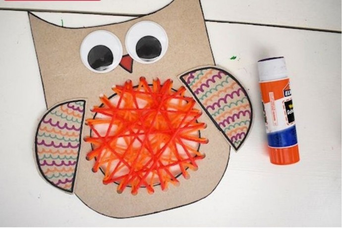 Совушки с плетенкой внутри Совушки с плетенкой внутри