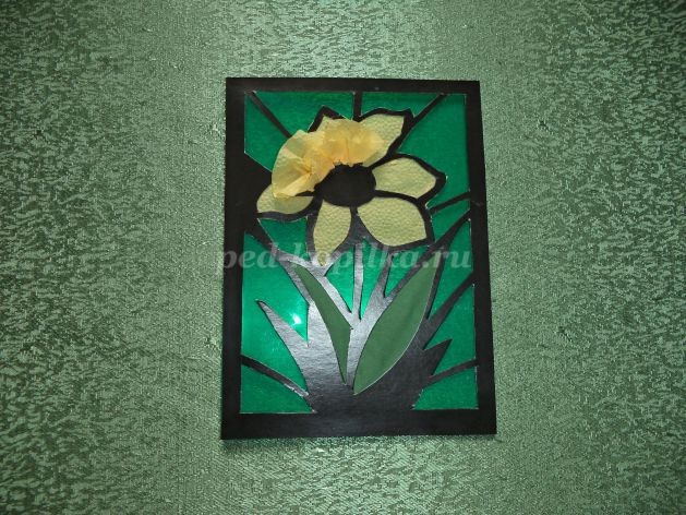 Бумажный витраж