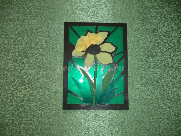 Бумажный витраж