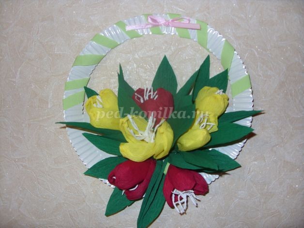 Корзина с крокусами: мастер-класс, часть 2