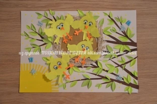 Птенцы в гнезде