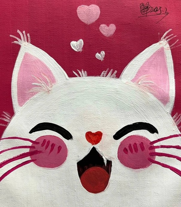 Рисуем кошечку в стиле аниме Рисуем кошечку в стиле аниме