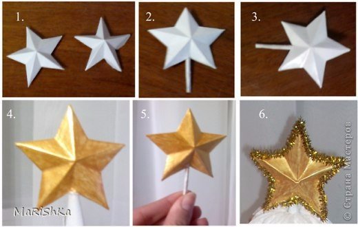 Ёлочка из ватных дисков Ёлочка из ватных дисков