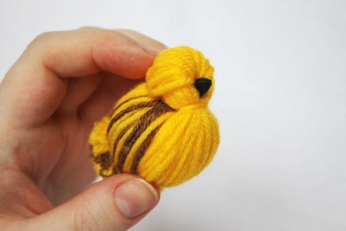 ​Цыпленок из пряжи