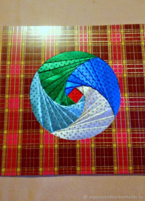 Создаем новогоднюю открытку детскими руками