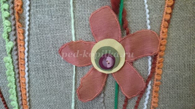 Цветущая поляна: мастер-класс, часть 3