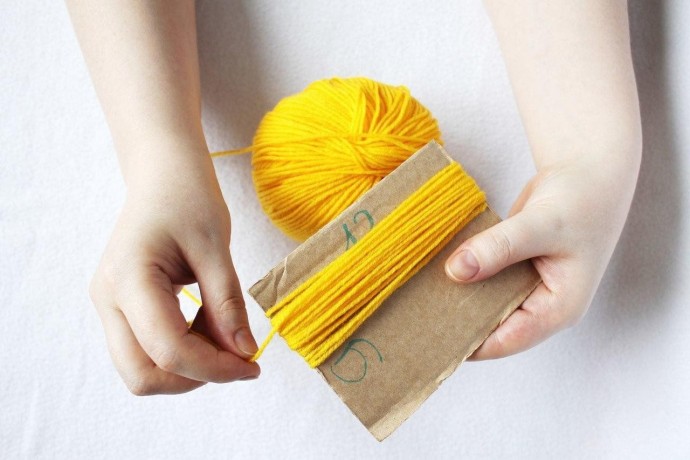 ​Цыпленок из пряжи