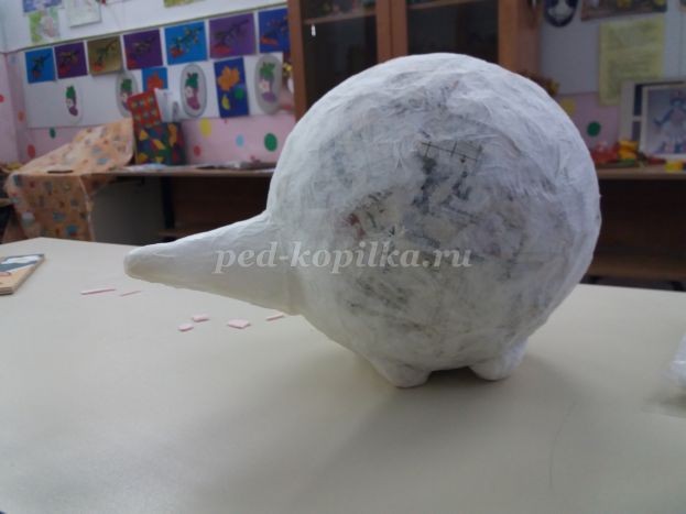 Мышка из папье-маше Мышка из папье-маше