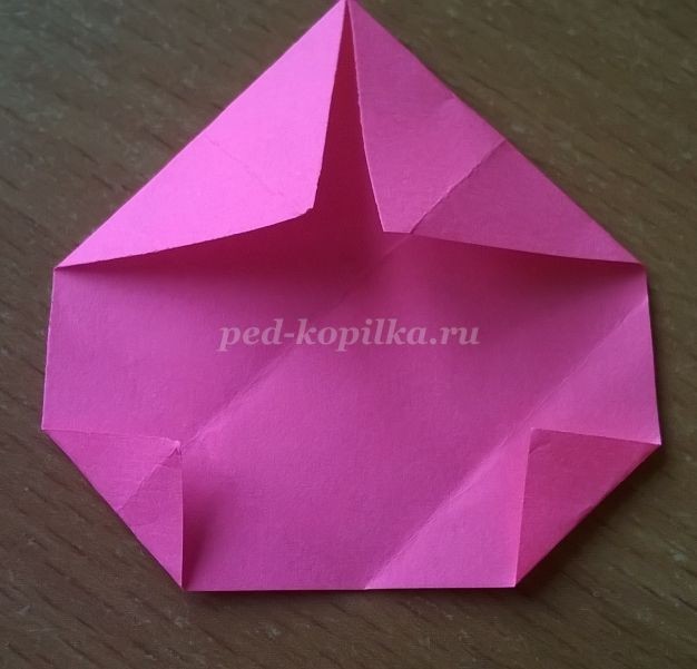 Пасхальная открытка в технике оригами: часть 1